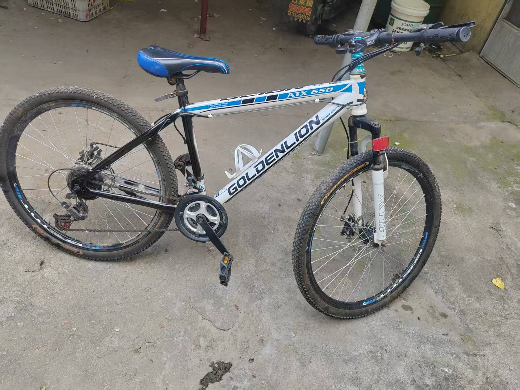 @,回味，，农家院， 金狮山地车，新车800元，闲置不用，8成新，包正常使用，现